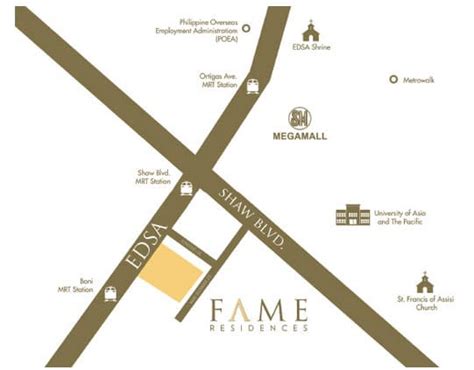 fame residences location